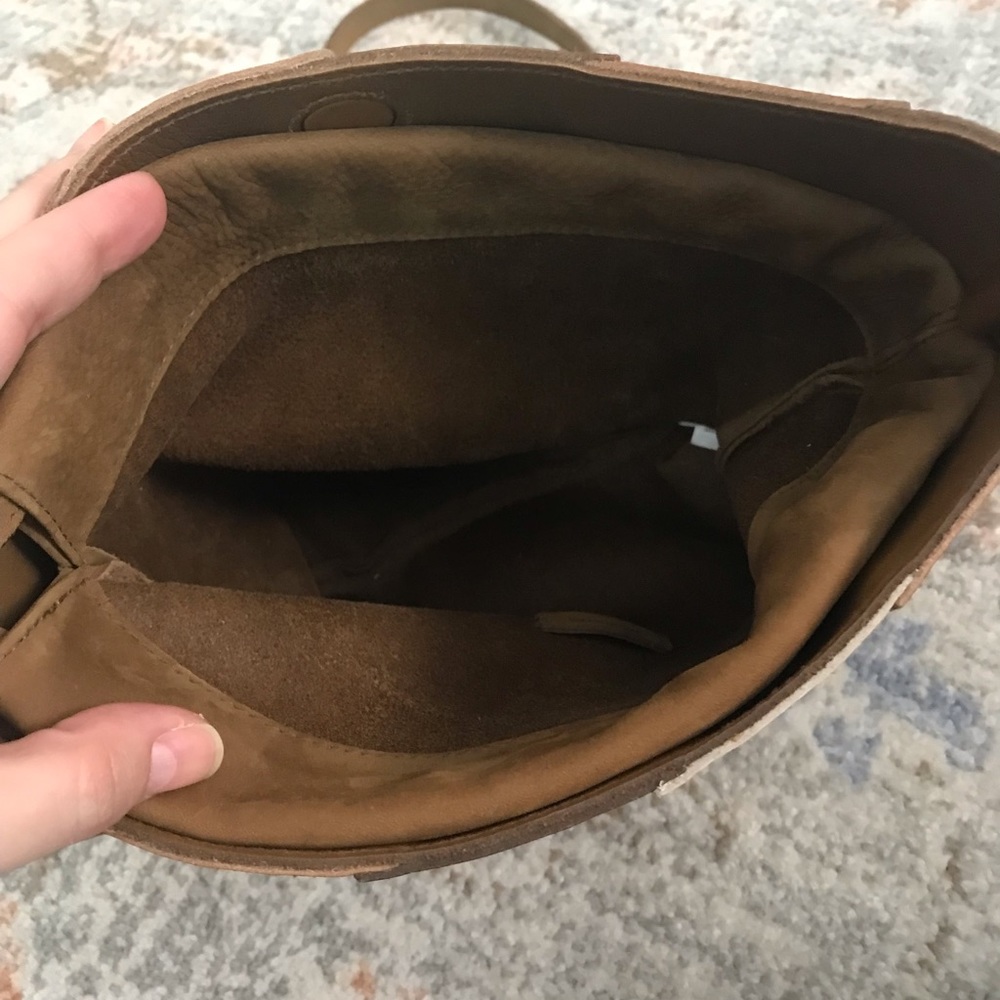 Madewell Tricolor leather Bucket Bag - Picture 7 of 10